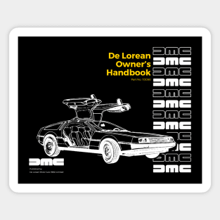 DE LOREAN OWNERS MANUAL - brochure Magnet